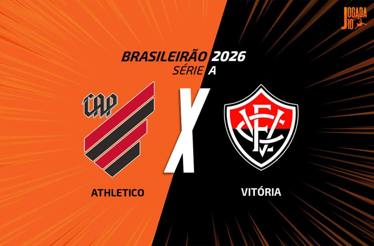 Imagem da noticia Athletico x Vitória: onde assistir, escalações e arbitragem