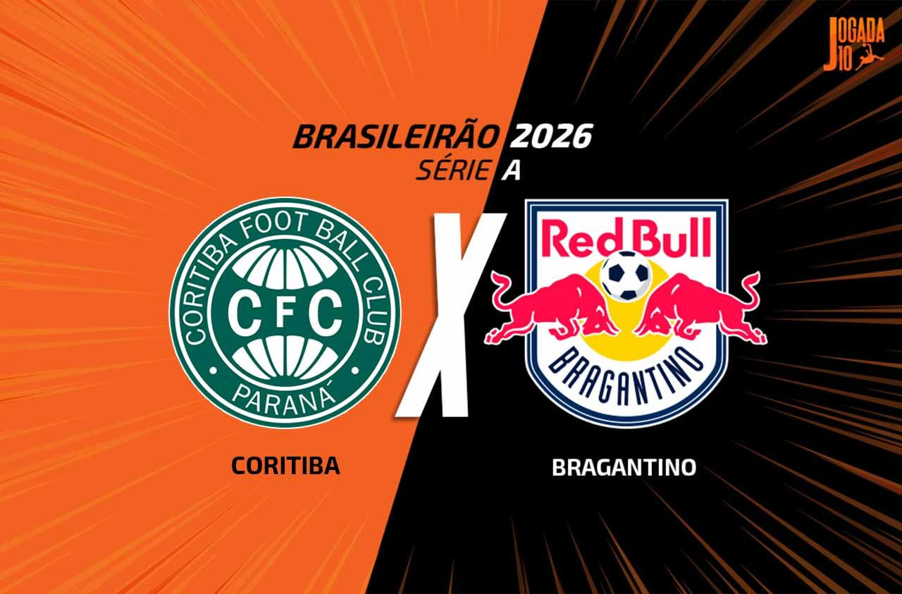 Imagem da noticia Coritiba x Bragantino: onde assistir, escalações e arbitragem