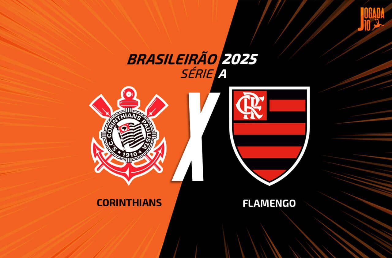 Imagem da noticia Corinthians x Flamengo: onde assistir, escalações e arbitragem