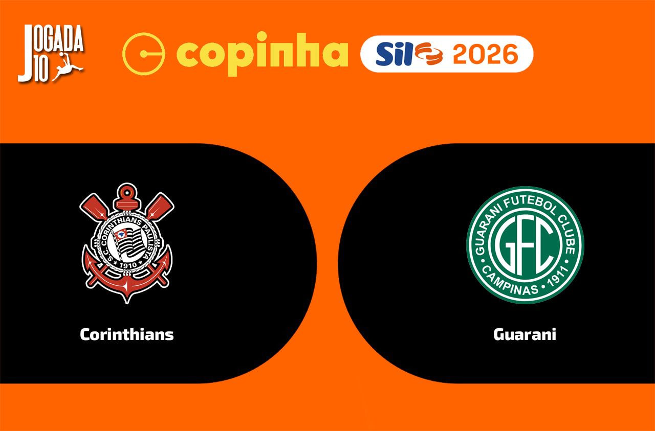 Imagem da noticia Corinthians x Guarani, pela segunda fase da Copinha: onde assistir