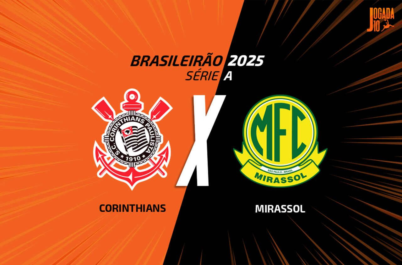 Imagem da noticia Corinthians x Mirassol: onde assistir, escalações e arbitragem