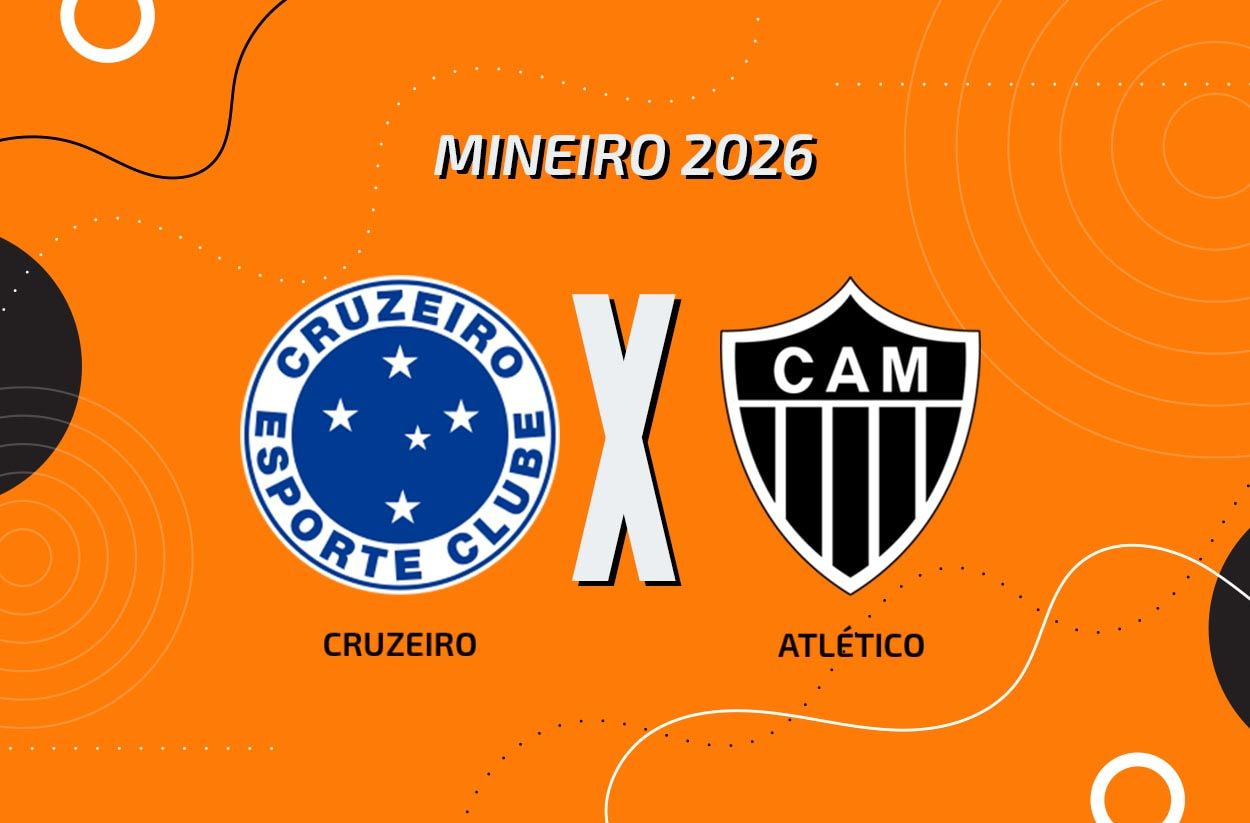 Imagem da noticia Cruzeiro x Atlético: onde assistir, escalações e arbitragem