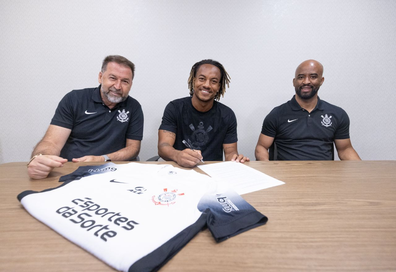 Imagem da noticia Corinthians renova contrato com André Carrillo até o fim de 2026