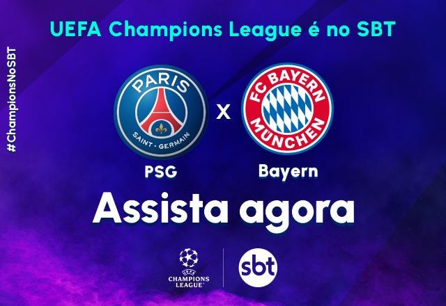 Ao vivo: assista PSG x Bayern de Munique pela Champions League