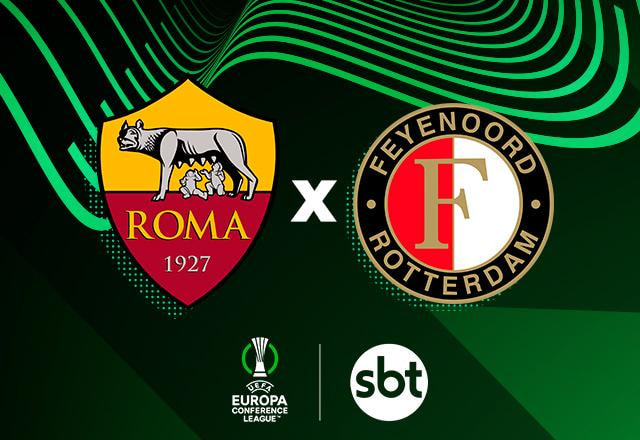 Imagem da noticia SBT transmite Roma x Feyenoord pela final da Conference League
