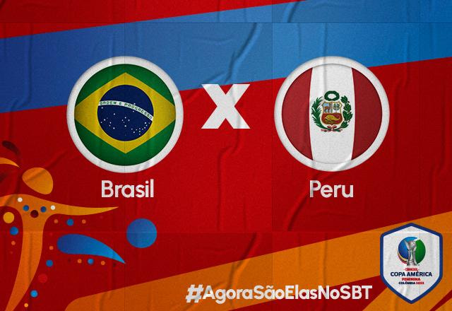 Imagem da noticia SBT transmite Brasil x Peru pela Copa América Feminina