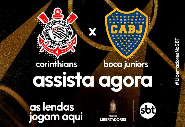 Imagem da noticia Ao vivo: assista Corinthians x Boca Juniors pela Libertadores