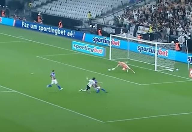 Imagem da noticia Tudo igual! Yuri Alberto recebe de Renato Augusto e marca para o Corinthians