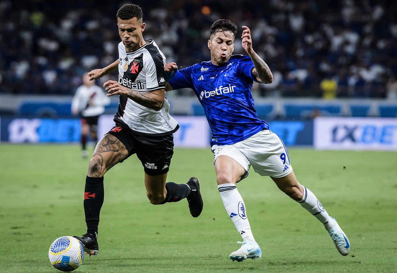 Imagem da noticia Cruzeiro empata com o Vasco no Mineirão pelo Brasileirão