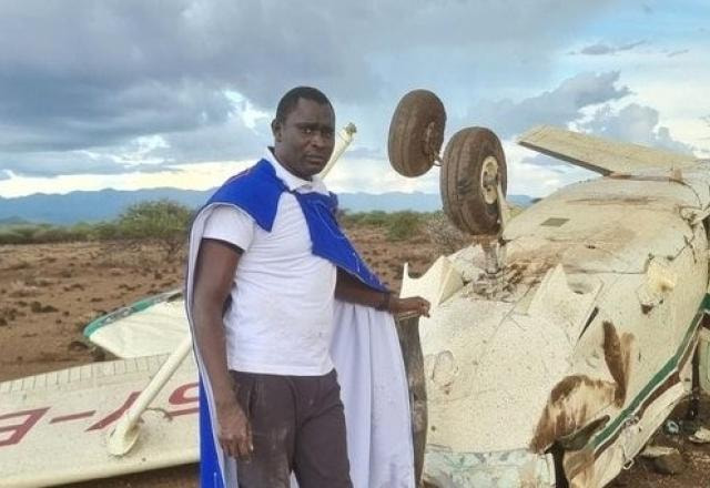 Imagem da noticia Bicampeão olímpico David Rudisha sobrevive a queda de avião no Quênia