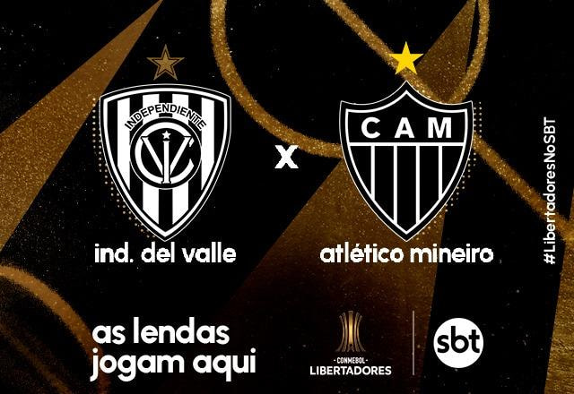 Imagem da noticia SBT transmite Independiente del Valle x Atlético-MG pela Libertadores