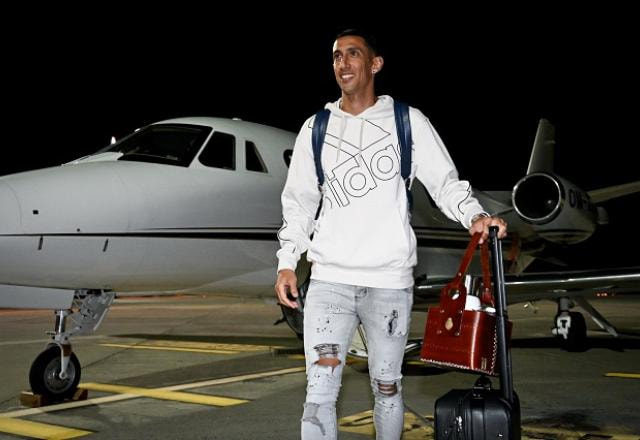 Imagem da noticia Di María chega à Itália para assinar contrato com a Juventus