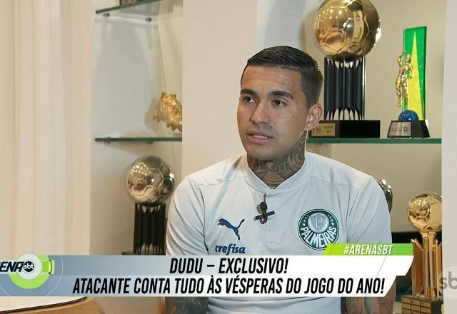 Imagem da noticia Dudu admite que não queria encarar Felipão: "Cara que tenho como pai, avô"