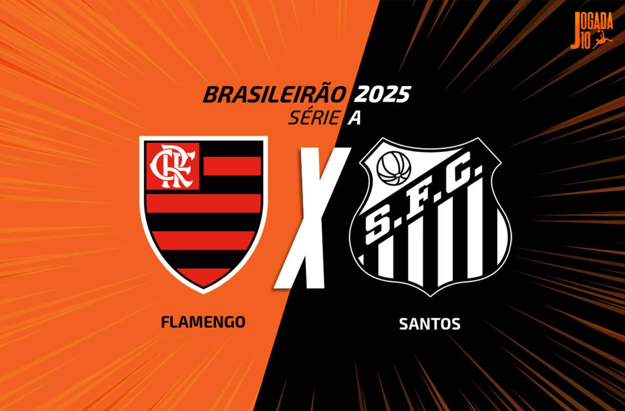 Imagem da noticia Flamengo x Santos: onde assistir, escalações e arbitragem