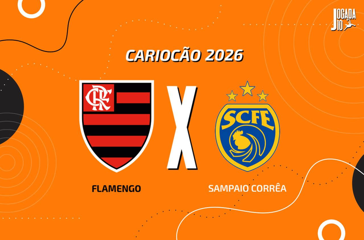 Imagem da noticia Flamengo x Sampaio Corrêa: onde assistir, escalações e arbitragem
