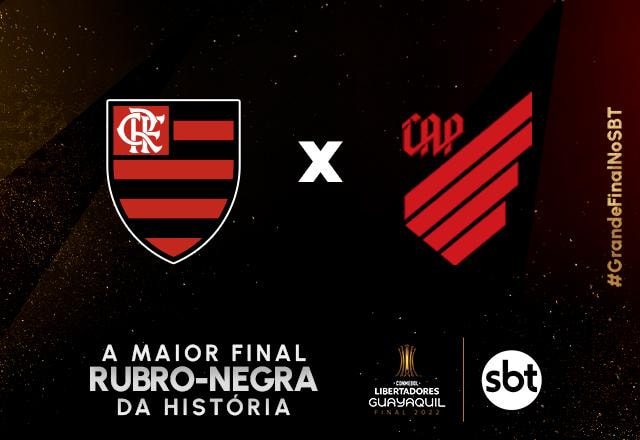 Imagem da noticia SBT transmite Flamengo x Athletico-PR pela final da Libertadores