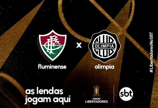 Imagem da noticia SBT transmite Fluminense x Olimpia pela terceira fase da Libertadores