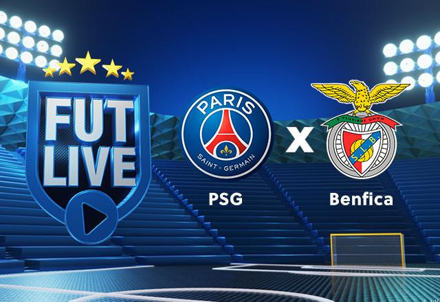 Imagem da noticia SBT tem Futlive após PSG x Benfica pela Champions League