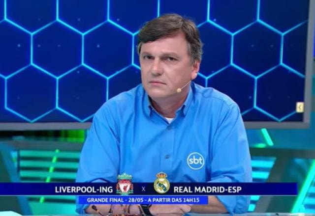 Imagem da noticia Mauro Cezar exalta final da Champions: "É mais do que uma Copa do Mundo"