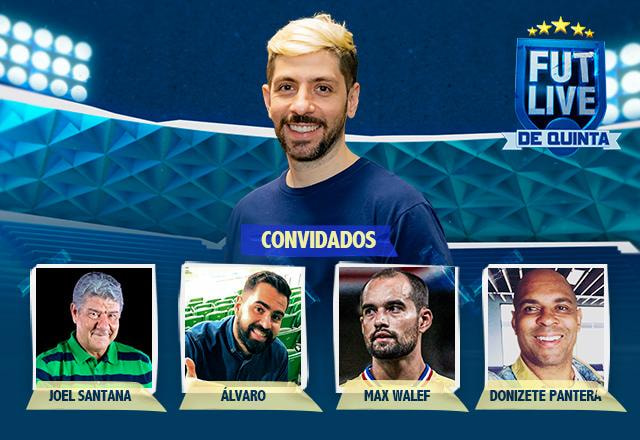 Imagem da noticia Futlive de Quinta com Rudy Landucci recebe Joel Santana e Donizete Pantera