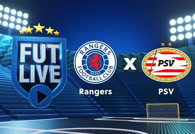 Imagem da noticia SBT tem Futlive após Rangers x PSV pelo playoff da Champions League