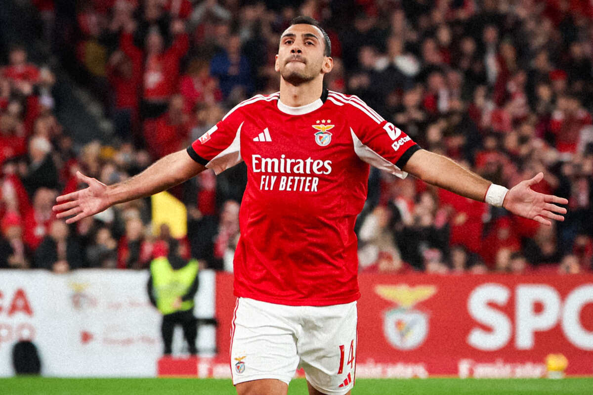 Imagem da noticia Benfica vence Famalicão e mantém distância para o líder do Português