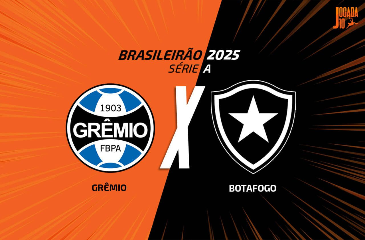 Imagem da noticia Grêmio x Botafogo: onde assistir, escalações e arbitragem