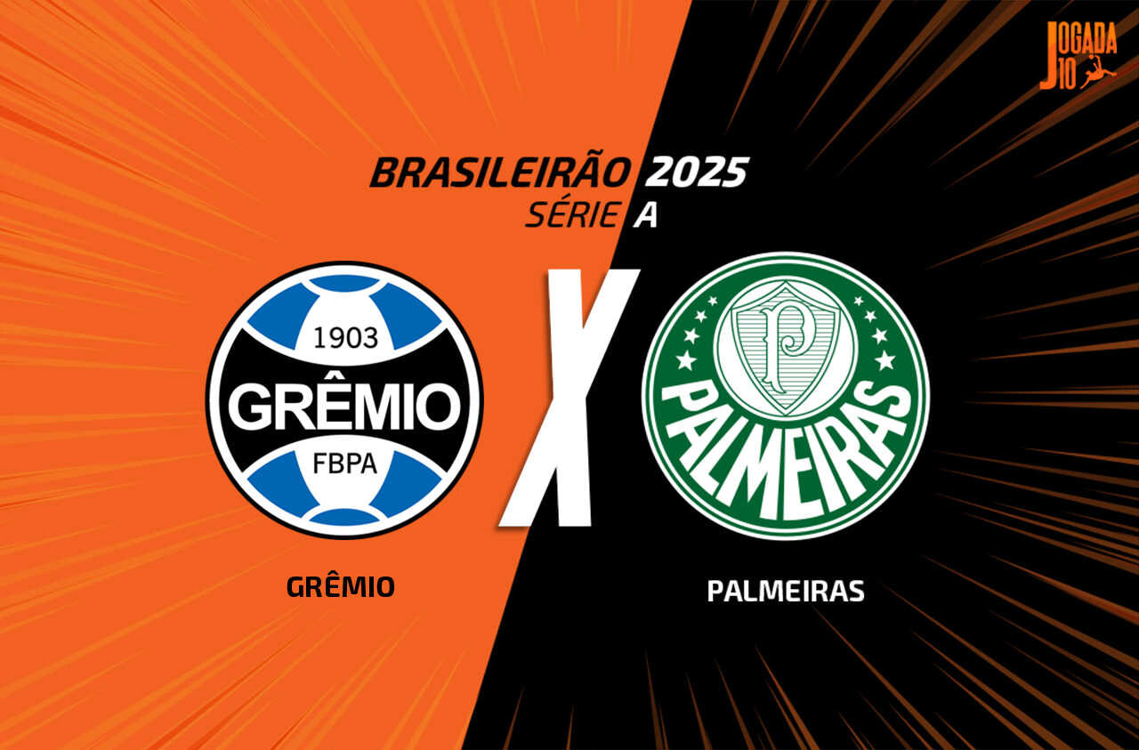 Imagem da noticia Grêmio x Palmeiras: onde assistir, escalações e arbitragem
