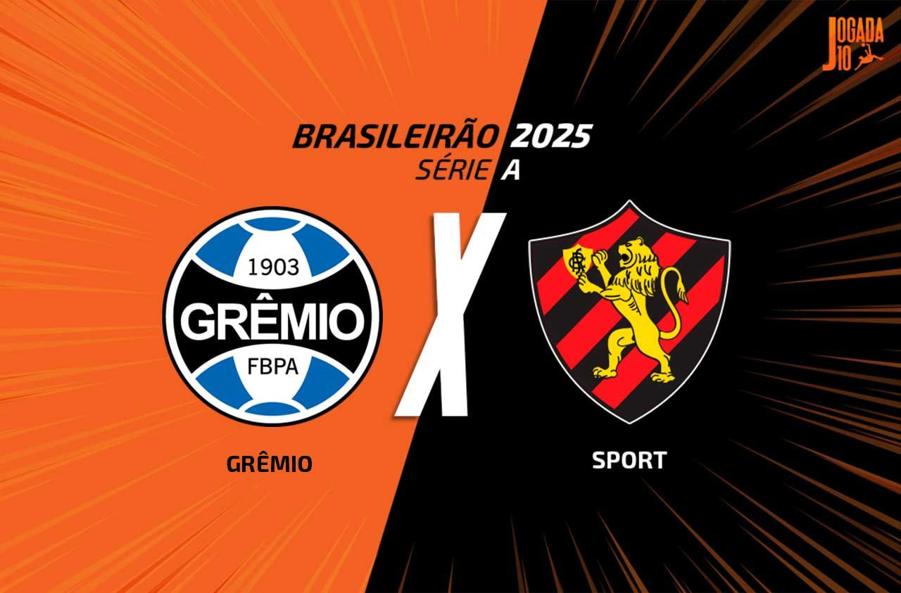 Imagem da noticia Grêmio x Sport: onde assistir, escalações e arbitragem