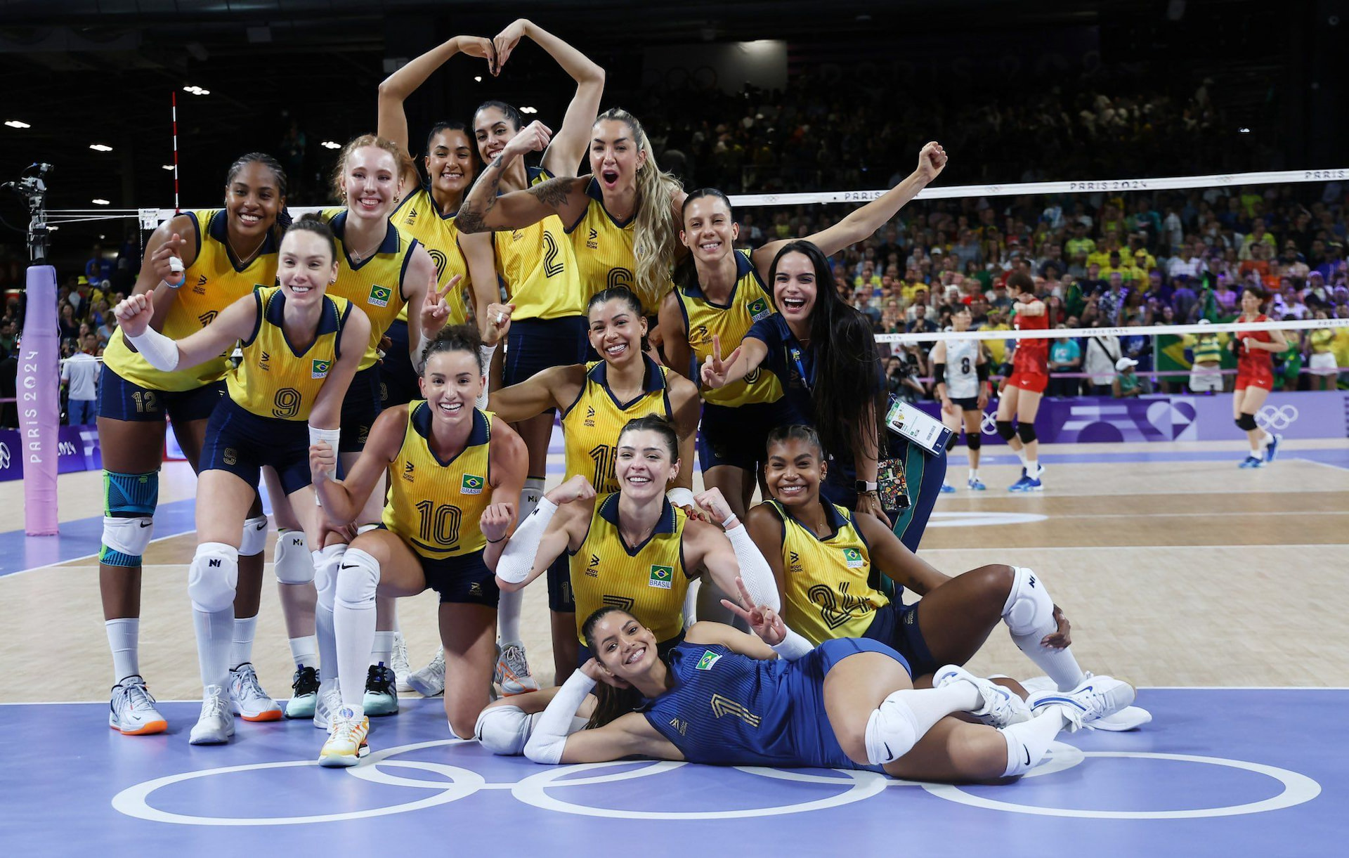 Imagem da noticia Brasil vence Japão e segue invicto no vôlei feminino das Olimpíadas de Paris