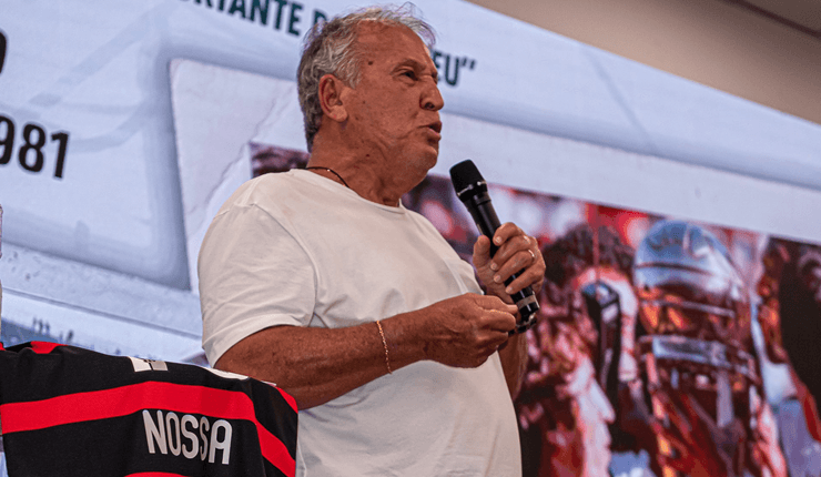 Imagem da noticia Zico diz que gostaria de jogar com Cristiano Ronaldo: "O que o Messi faz, eu também fazia"