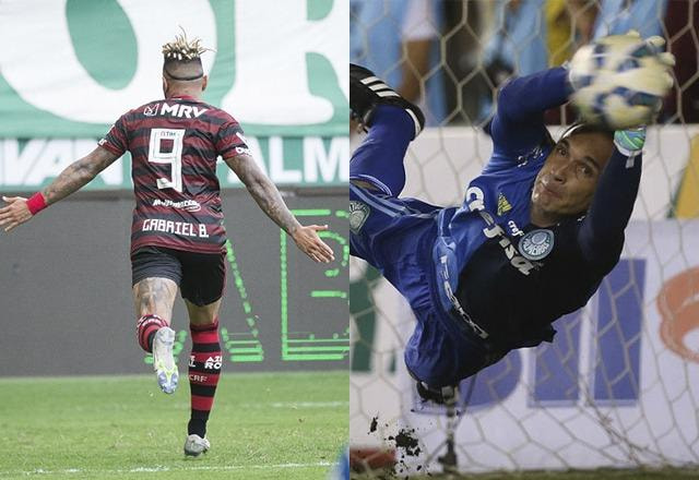 Imagem da noticia Libertadores: Gabigol tem história de altos e baixos contra o Palmeiras
