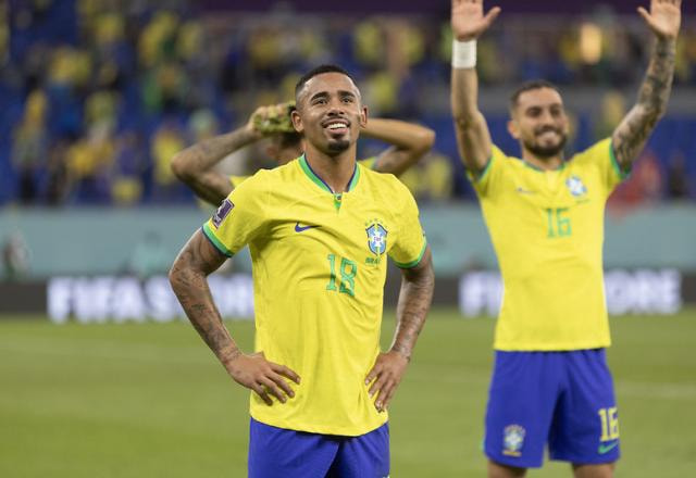 Imagem da noticia Provável titular, Gabriel Jesus busca primeiro gol em Copas do Mundo