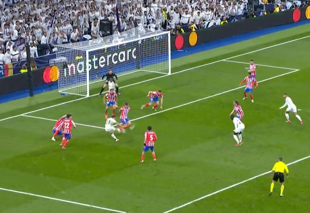 Belo gol! Brahim Díaz costura zaga e coloca Real Madrid à frente no placar