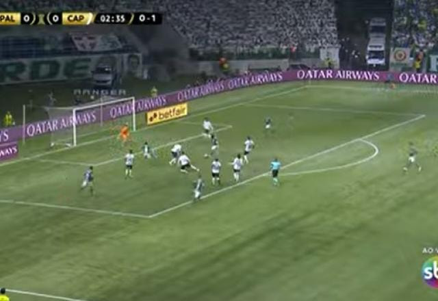 Imagem da noticia Gustavo Scarpa abre o placar para o Palmeiras contra o Athletico-PR