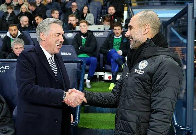 Champions: Pep Guardiola leva vantagem no histórico contra Carlo Ancelotti