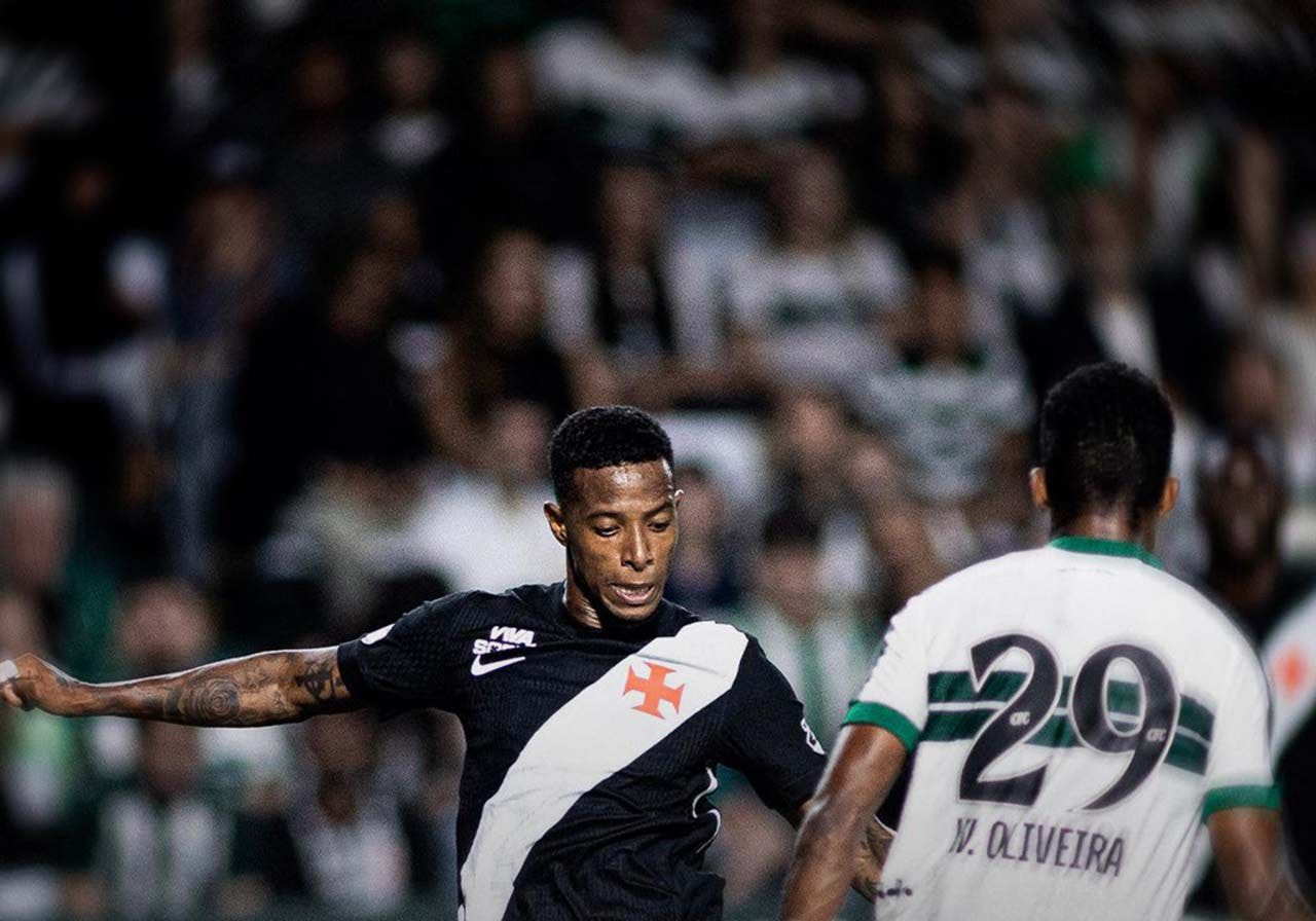 Imagem da noticia Vasco cede empate ao Coritiba no fim e perde chance de colar no G4
