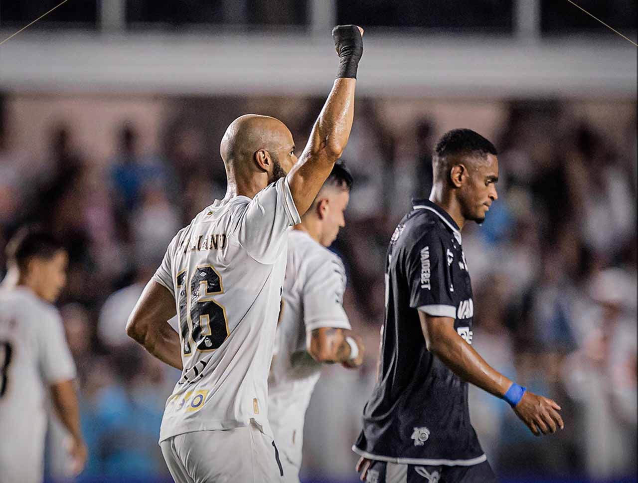 Imagem da noticia Mesmo sem brilho, Santos vence o Remo e respira no Brasileirão