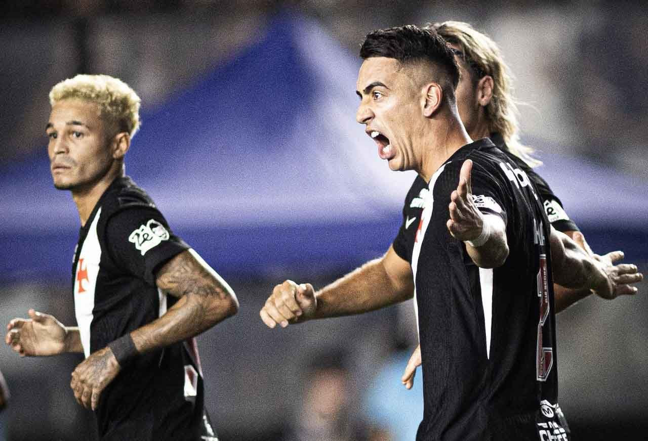 Imagem da noticia Puma Rodríguez encerra jejum no Vasco e se torna o artilheiro da equipe na temporada