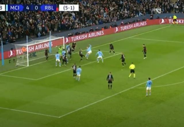 Imagem da noticia Haaland marca o quarto, e Manchester City faz 5 a 0 no Leipzig