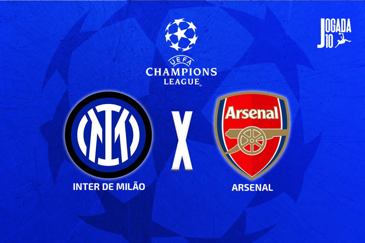 Imagem da noticia Inter de Milão x Arsenal: onde assistir, escalações e arbitragem