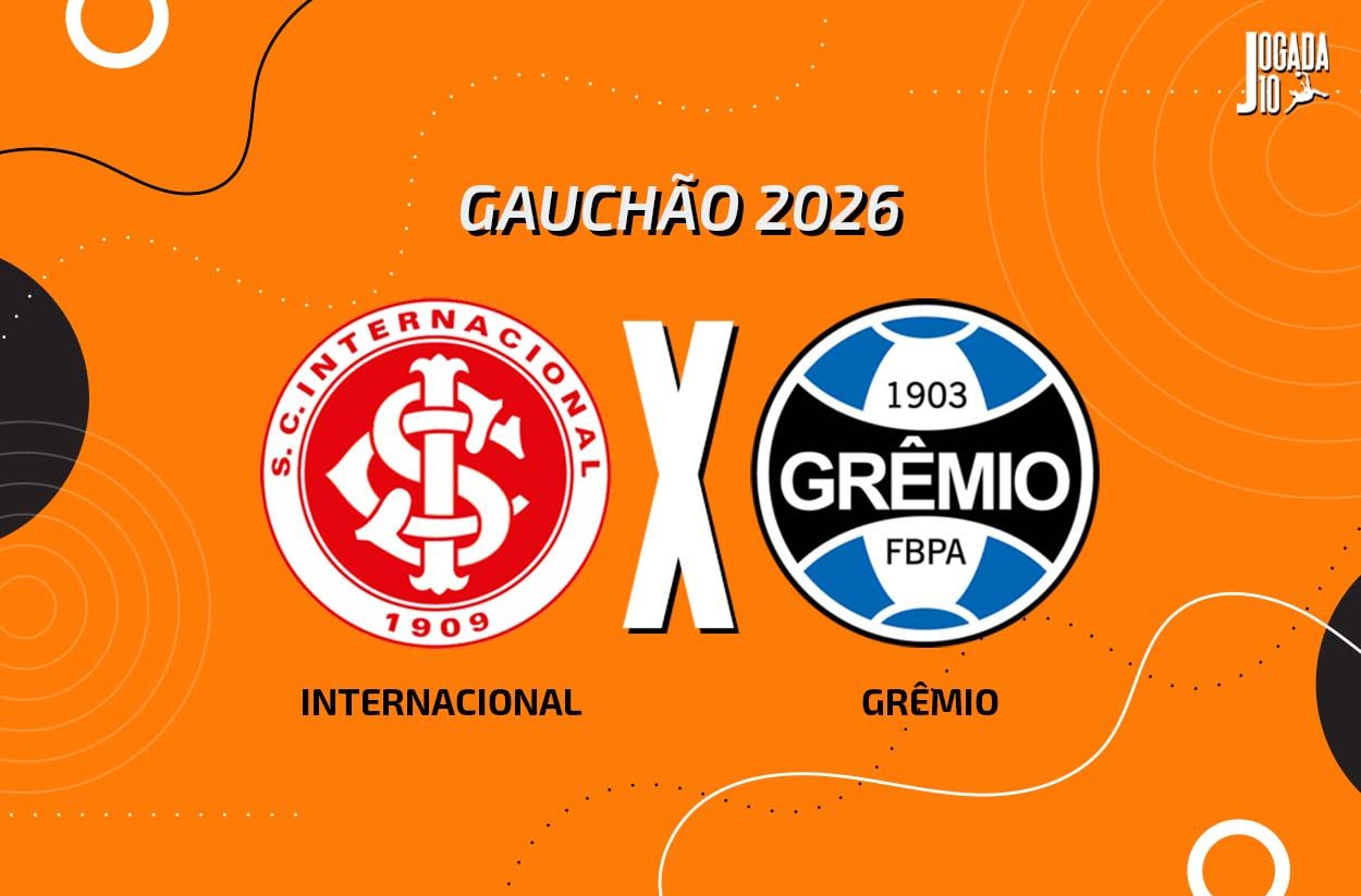 Imagem da noticia Internacional x Grêmio: onde assistir, escalações e arbitragem