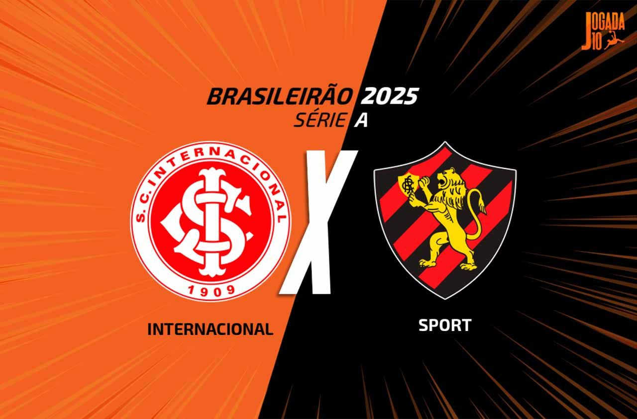 Imagem da noticia Internacional x Sport: onde assistir, escalações e arbitragem