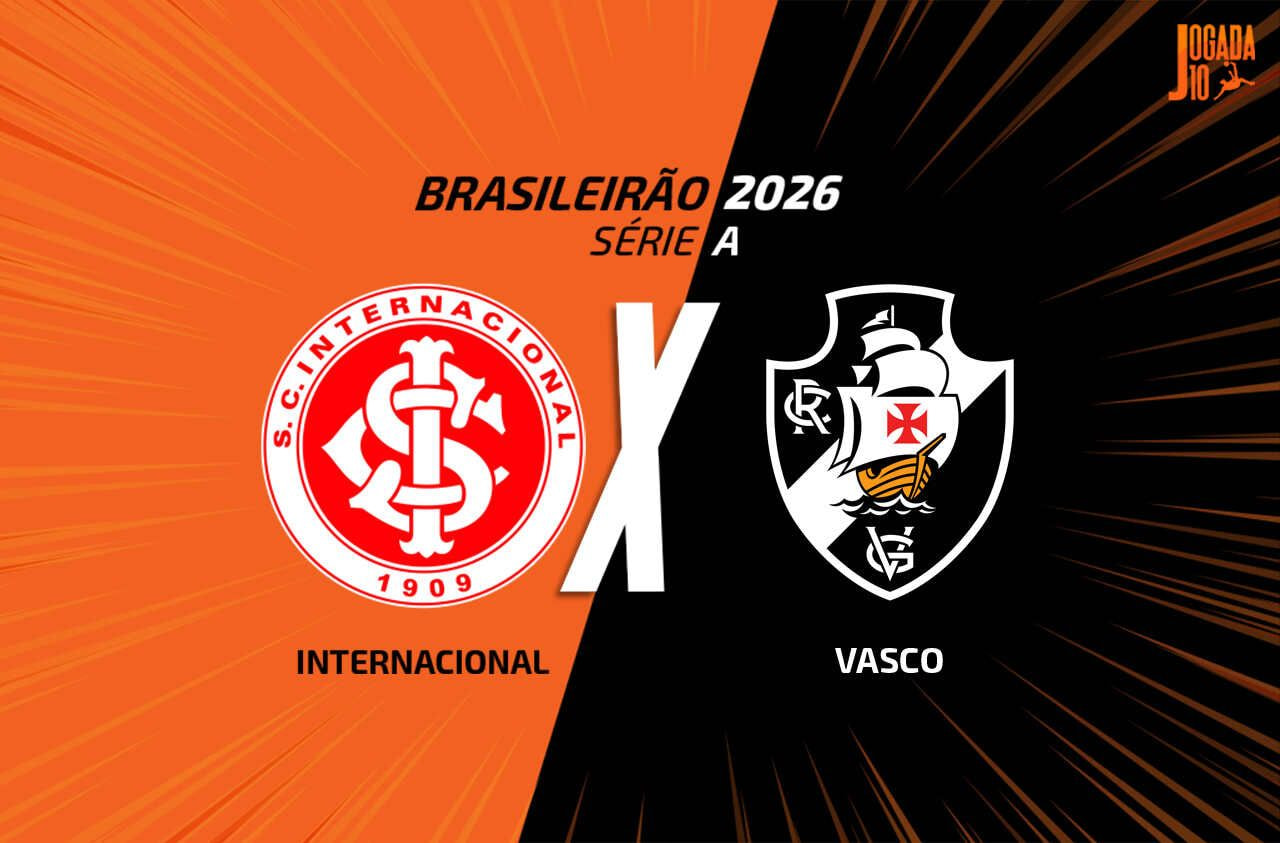 Imagem da noticia Internacional x Vasco: onde assistir, escalações e arbitragem