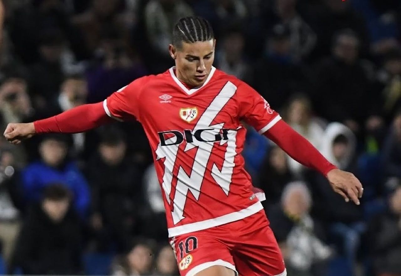 Imagem da noticia James Rodriguez decide rescindir contrato com o Rayo Vallecano, diz jornalista