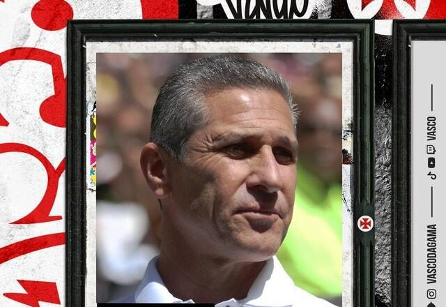 Imagem da noticia Vasco da Gama anuncia contratação do técnico Jorginho