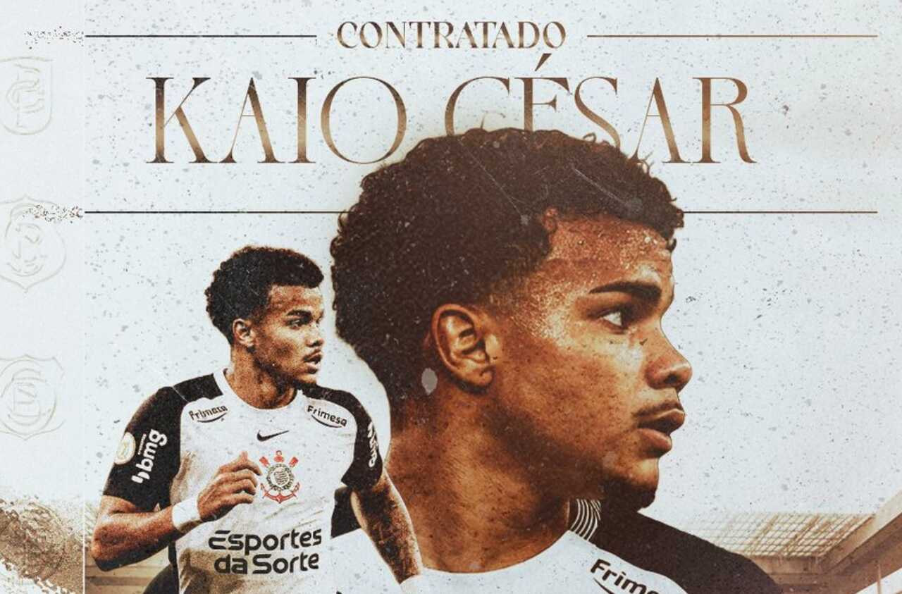 Imagem da noticia Corinthians anuncia contratação do atacante Kaio César