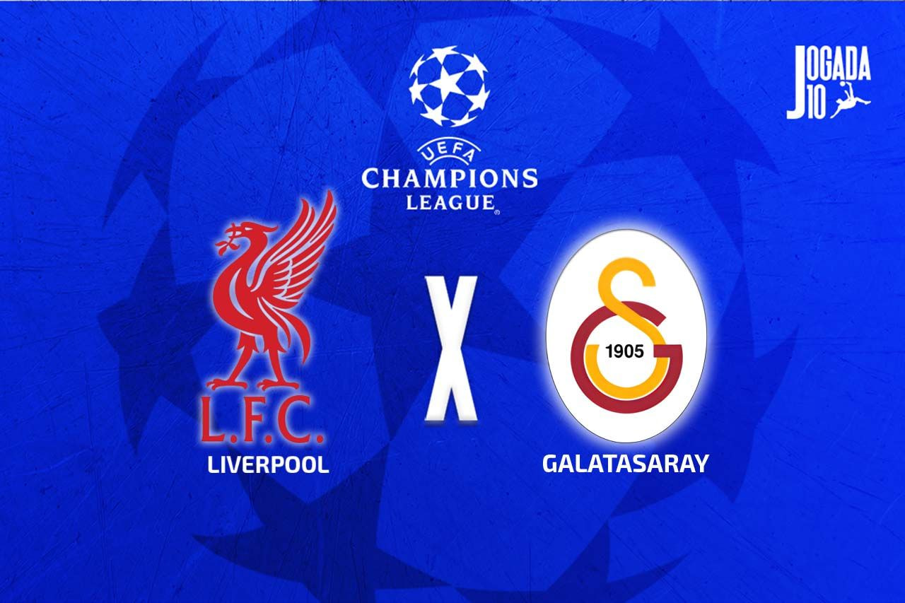 Imagem da noticia Liverpool x Galatasaray: onde assistir, escalações e arbitragem