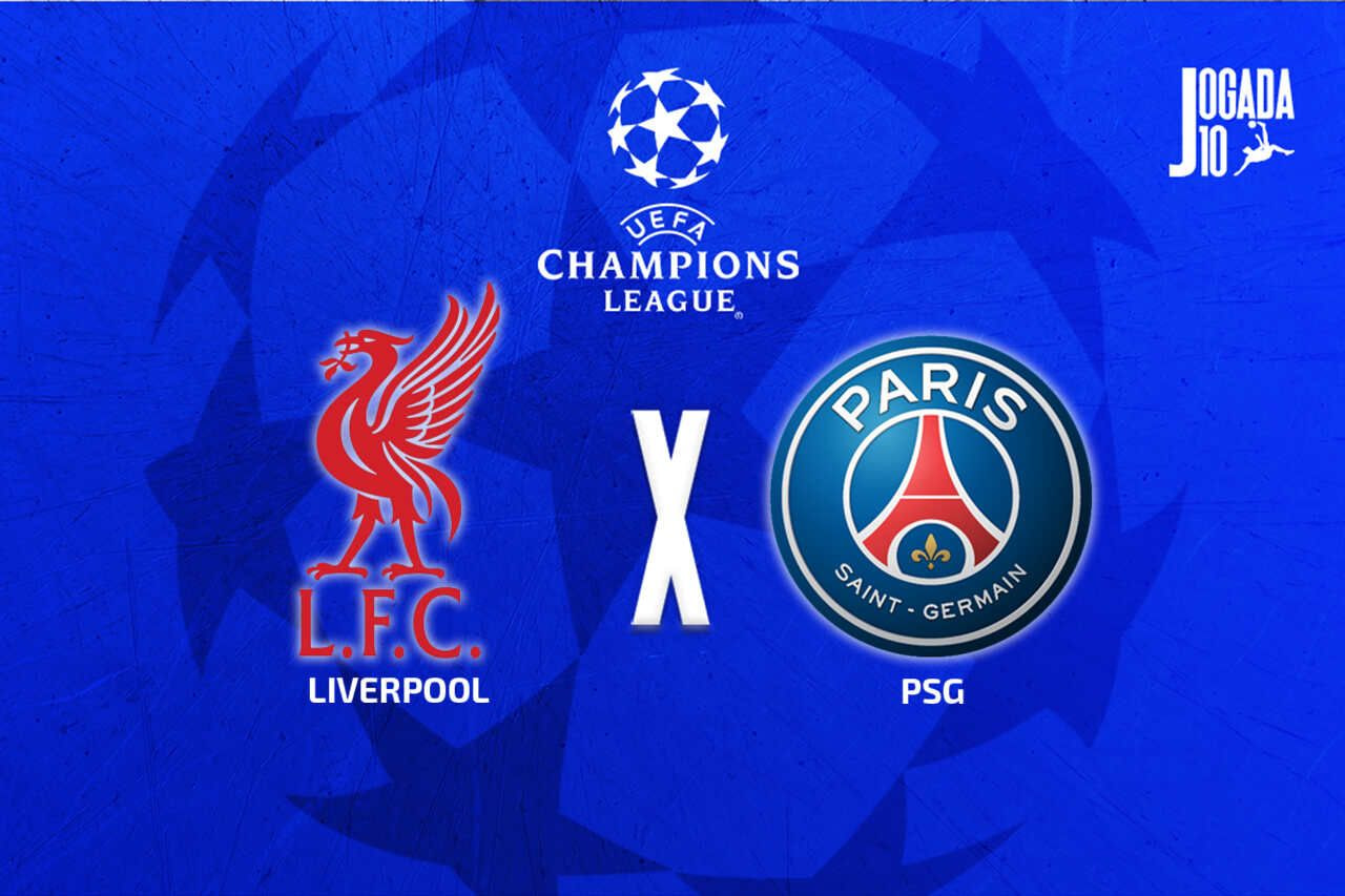 Imagem da noticia Liverpool x PSG: onde assistir, escalações e arbitragem