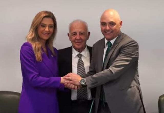 Imagem da noticia Leila Pereira assume o Palmeiras e espera "pintar o mundo de verde"